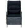 Juego de comedor para jardín de 5 piezas gris oscuro de vidaXL, Conjuntos de jardín - Ref: Foro24-3068782, Precio: 1,00 €, De...