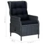 Dunkelgraues 5-teiliges Garten-Essset von vidaXL, Gartensets - Ref: Foro24-3068782, Preis: 1,00 €, Rabatt: %