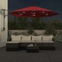 Wall umbrella with bright red LED 290 cm by vidaXL, Umbrellas - Ref: Foro24-362895, Price: 138,86 €, Discount: %