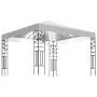 Gartenpavillonzelt mit LED-Lichtleiste 3x3 m weiß von vidaXL, Zelte und Pavillons - Ref: Foro24-3070311, Preis: 254,10 €, Rab...