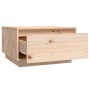 Solid pine wood coffee table 55x56x32 cm by vidaXL, Coffee table - Ref: Foro24-813405, Price: 43,83 €, Discount: %