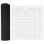 Reja con postes Gris 0.6 x 10 m Acero