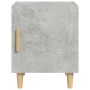 Bedside table made of gray concrete plywood by vidaXL, Nightstands - Ref: Foro24-812050, Price: 38,10 €, Discount: %