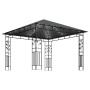 Mesh gazebo with LED light strip anthracite 3x3x2.73m 180 g/m² by vidaXL, Tents and gazebos - Ref: Foro24-3070316, Price: 315...