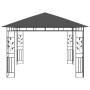 Mesh gazebo with LED light strip anthracite 3x3x2.73m 180 g/m² by vidaXL, Tents and gazebos - Ref: Foro24-3070316, Price: 315...