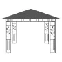 Mesh gazebo with LED light strip anthracite 3x3x2.73m 180 g/m² by vidaXL, Tents and gazebos - Ref: Foro24-3070316, Price: 310...