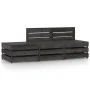 Garden furniture set 3 pieces gray impregnated pine wood by vidaXL, Garden sets - Ref: Foro24-3068052, Price: 175,76 €, Disco...