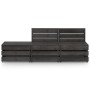 Garden furniture set 3 pieces gray impregnated pine wood by vidaXL, Garden sets - Ref: Foro24-3068052, Price: 168,26 €, Disco...
