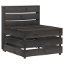 Gartenmöbel-Set 3-teilig, grau imprägniertes Kiefernholz von vidaXL, Gartensets - Ref: Foro24-3068052, Preis: 168,26 €, Rabat...