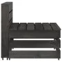 Garden furniture set 3 pieces gray impregnated pine wood by vidaXL, Garden sets - Ref: Foro24-3068052, Price: 175,76 €, Disco...
