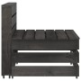 Gartenmöbel-Set 3-teilig, grau imprägniertes Kiefernholz von vidaXL, Gartensets - Ref: Foro24-3068052, Preis: 168,26 €, Rabat...
