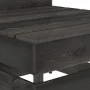 Set de muebles de jardín 3 pzas madera de pino impregnada gris de vidaXL, Conjuntos de jardín - Ref: Foro24-3068052, Precio: ...