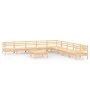 10-teiliges Gartenmöbel-Set aus massivem Kiefernholz von vidaXL, Gartensets - Ref: Foro24-3083119, Preis: 412,78 €, Rabatt: %