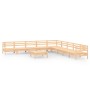 10-teiliges Gartenmöbel-Set aus massivem Kiefernholz von vidaXL, Gartensets - Ref: Foro24-3083119, Preis: 431,51 €, Rabatt: %