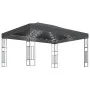 Gazebo with LED strip lights 3x4 m anthracite gray fabric by vidaXL, Tents and gazebos - Ref: Foro24-3070329, Price: 223,21 €...