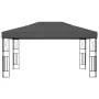Gazebo with LED strip lights 3x4 m anthracite gray fabric by vidaXL, Tents and gazebos - Ref: Foro24-3070329, Price: 223,21 €...