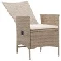 Juego de comedor de jardín 7 piezas ratán sintético beige de vidaXL, Conjuntos de jardín - Ref: Foro24-3070771, Precio: 1,00 ...