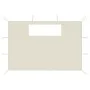 Side walls of gazebo with windows 2 units cream by vidaXL, Accessories for pavilions and gazebos - Ref: Foro24-3070425, Price...