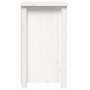 Nachttisch aus massivem weißem Kiefernholz, 40 x 35 x 61,5 cm von vidaXL, Nachttische - Ref: Foro24-813701, Preis: 73,82 €, R...