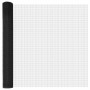 Reja con postes Gris 1.4 x 25 m Acero