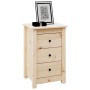 Nachttisch aus massivem Kiefernholz, 40 x 35 x 61,5 cm von vidaXL, Nachttische - Ref: Foro24-813699, Preis: 67,94 €, Rabatt: %