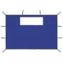 Gazebo side walls with windows 2 units blue by vidaXL, Accessories for pavilions and gazebos - Ref: Foro24-3070426, Price: 25...