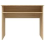 Schreibtisch aus Sonoma-Eichensperrholz, 90 x 50 x 74 cm von vidaXL, Schreibtische - Ref: Foro24-801173, Preis: 73,39 €, Raba...