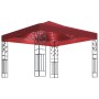 Pavillon mit LED-Lichtbändern 3x3 m rot rot von vidaXL, Zelte und Pavillons - Ref: Foro24-3070297, Preis: 255,04 €, Rabatt: %