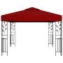 Gazebo with LED strip lights 3x3 m red red by vidaXL, Tents and gazebos - Ref: Foro24-3070297, Price: 247,80 €, Discount: %