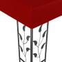 Pavillon mit LED-Lichtbändern 3x3 m rot rot von vidaXL, Zelte und Pavillons - Ref: Foro24-3070297, Preis: 255,04 €, Rabatt: %