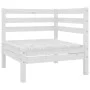 Garden furniture set 11 pieces solid white pine wood by vidaXL, Garden sets - Ref: Foro24-3083145, Price: 559,82 €, Discount: %