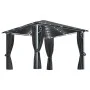 Gazebo curtain and LED light strip anthracite aluminum 300x300 cm by vidaXL, Tents and gazebos - Ref: Foro24-3070333, Price: ...