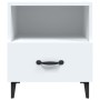 Nachttische 2 Einheiten Sperrholz weiß von vidaXL, Nachttische - Ref: Foro24-812025, Preis: 63,80 €, Rabatt: %