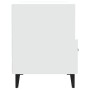 Mesitas de noche 2 unidades madera contrachapada blanca de vidaXL, Mesitas de noche - Ref: Foro24-812025, Precio: 63,73 €, De...