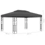 Gazebo with double roof and anthracite LED light strip 3x4 m by vidaXL, Tents and gazebos - Ref: Foro24-3070299, Price: 271,9...