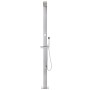 Garden shower with brown base 225 cm stainless steel by vidaXL, Pool and spa accessories - Ref: Foro24-3070777, Price: 284,58...