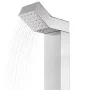 Gartendusche mit braunem Sockel 225 cm Edelstahl von vidaXL, Pool- und Spa-Zubehör - Ref: Foro24-3070777, Preis: 278,09 €, Ra...