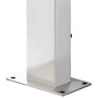 Garden shower with brown base 225 cm stainless steel by vidaXL, Pool and spa accessories - Ref: Foro24-3070777, Price: 284,58...