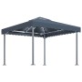 Gazebo with anthracite aluminum LED strip lights 300x300 cm by vidaXL, Tents and gazebos - Ref: Foro24-3070343, Price: 371,52...