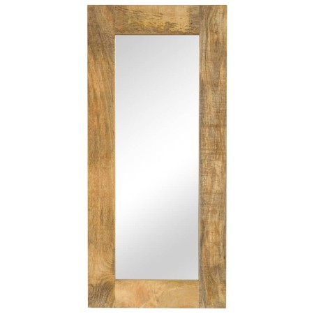 Espejo de madera maciza de mango 50x110 cm