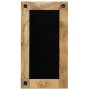 Espejo de madera maciza de mango 50x110 cm