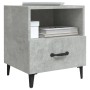 Nachttisch aus betongrauem Sperrholz von vidaXL, Nachttische - Ref: Foro24-812032, Preis: 42,24 €, Rabatt: %