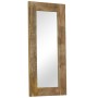 Espejo de madera maciza de mango 50x110 cm
