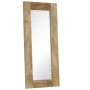 Espejo de madera maciza de mango 50x110 cm