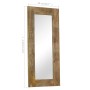 Espejo de madera maciza de mango 50x110 cm