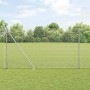 Reja con postes Plateado 1.5 x 25 m Acero