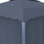 Gazebo with curtain and strip of anthracite aluminum lights 3x3 m by vidaXL, Tents and gazebos - Ref: Foro24-3070347, Price: ...