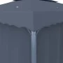 Gazebo with curtain and strip of anthracite aluminum lights 3x3 m by vidaXL, Tents and gazebos - Ref: Foro24-3070347, Price: ...