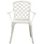 Bistro table and chairs 3-piece set, white cast aluminum by vidaXL, Garden sets - Ref: Foro24-3070588, Price: 460,76 €, Disco...