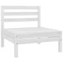 Garden furniture set 7 pieces solid white pine wood by vidaXL, Garden sets - Ref: Foro24-3083035, Price: 364,23 €, Discount: %